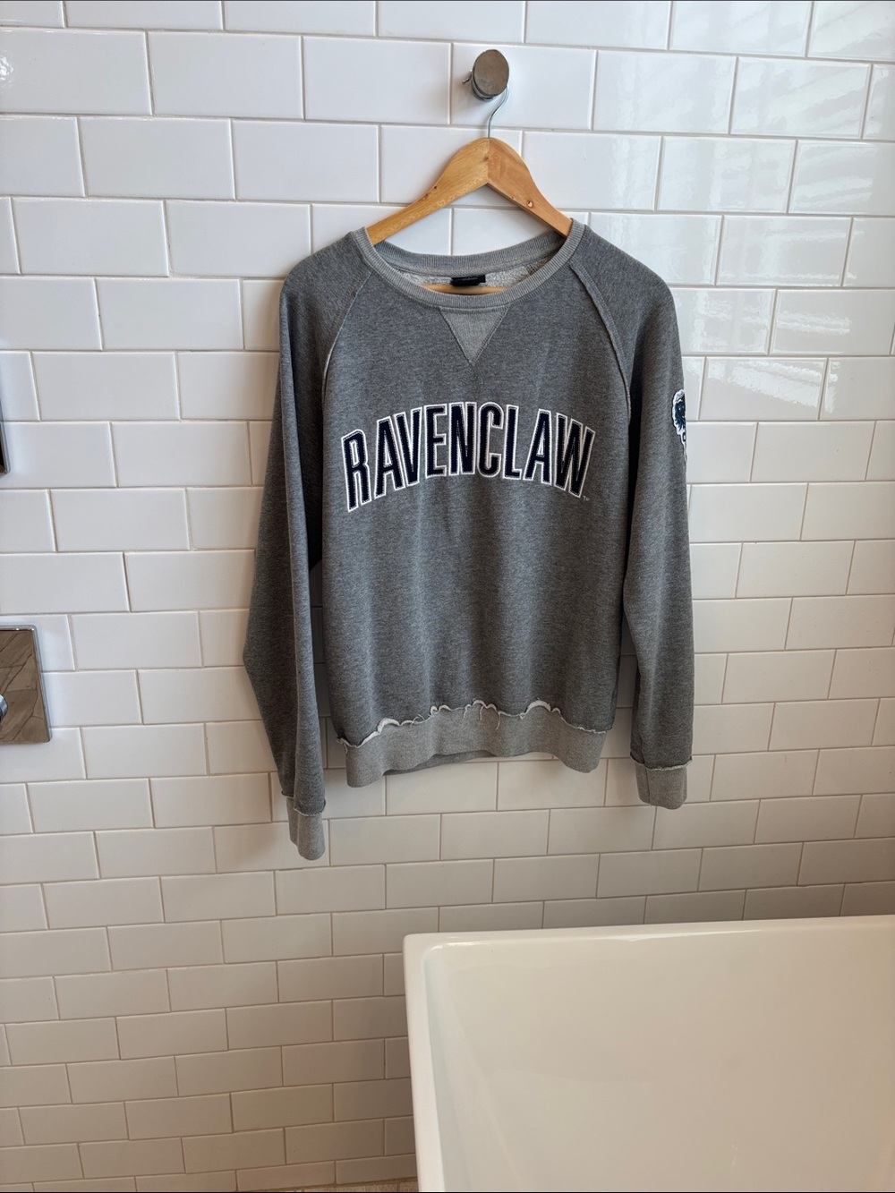 Ravenclaw Grey Crewneck Sweater - Unbranded